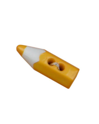 Yellow pencil-shaped button