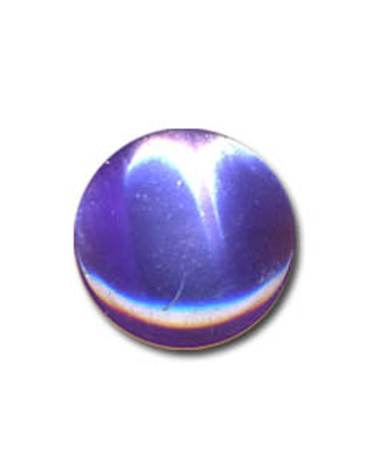Candy-shaped button in purple color