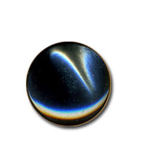 Candy-shaped button in Anthracite color