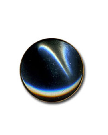 Candy-shaped button in Anthracite color