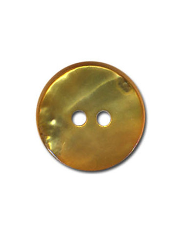 Bouton en Nacre couleur Jaune