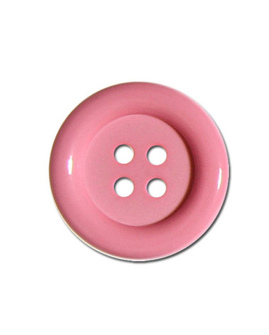 Clown Button in Baby Pink
