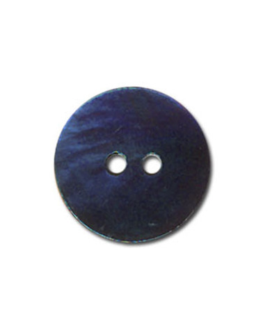 Navy colored mother-of-pearl button