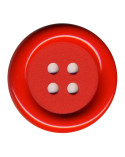 Bouton Clown couleur Rouge