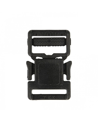Set di 10 fibbie in plastica nera 47 mm x 25 mm