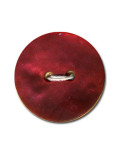 Bouton en Nacre Mate couleur Rouge