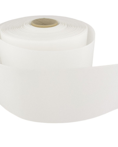 50m film iron-on reinforcement strip 90mm White