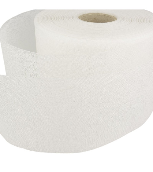 Film 50m iron-on reinforcement strip 90mm transparent