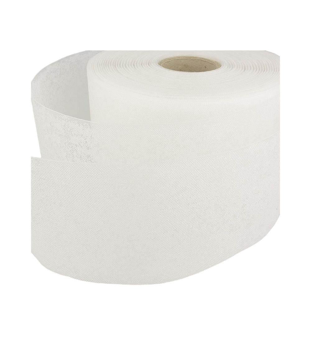 50m film iron-on reinforcement strip 90mm transparent