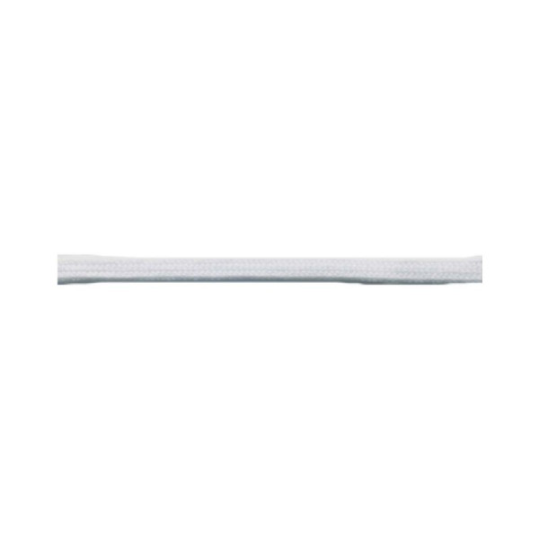 Bobine 50m queue de rat tubulaire polyester 5mm Blanc