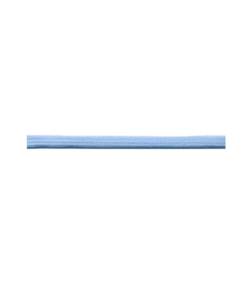 Bobine 50m queue de rat tubulaire polyester 5mm Bleu ciel