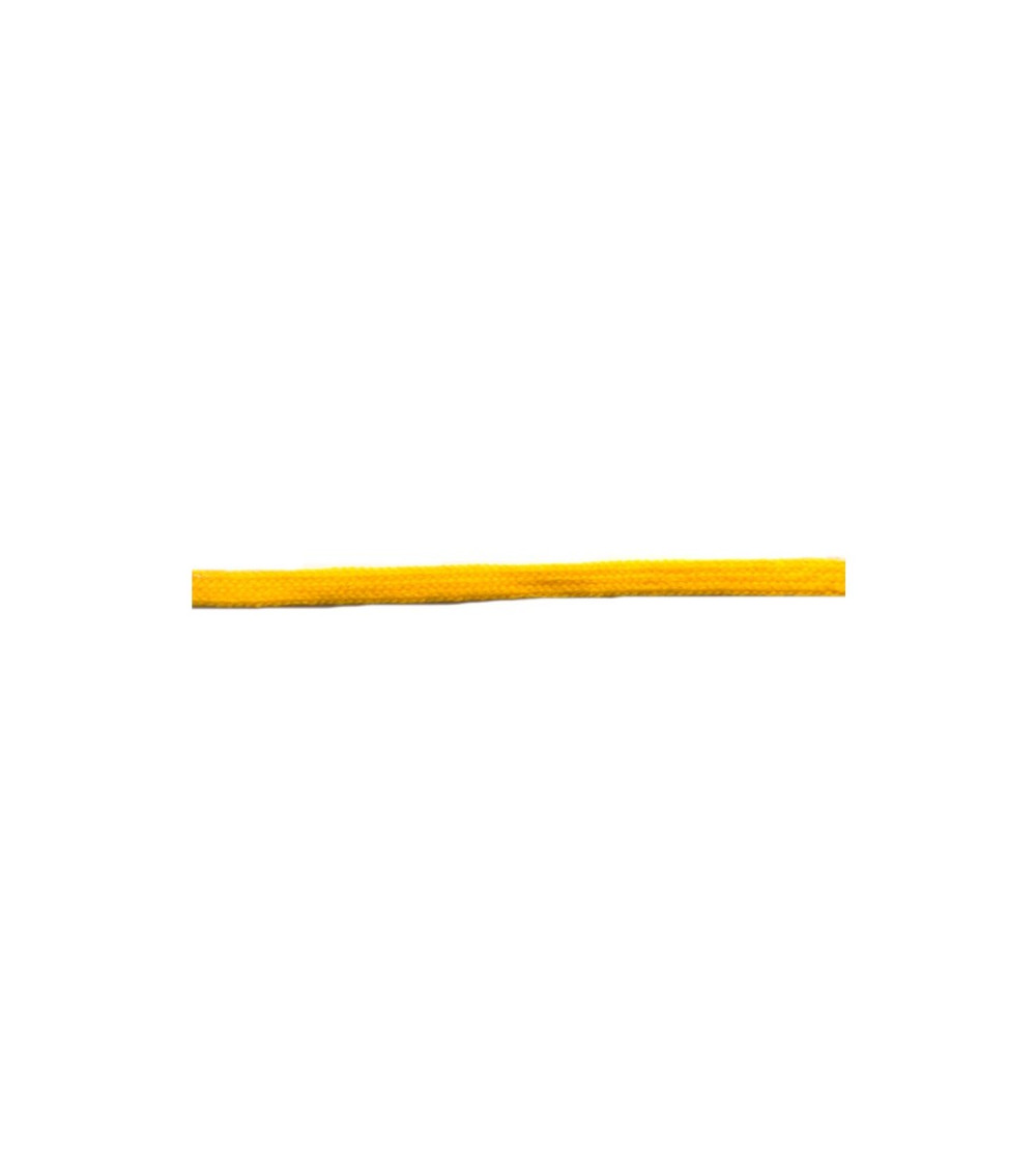 50m reel of polyester tubular rat tail 5mm Yellow Gold