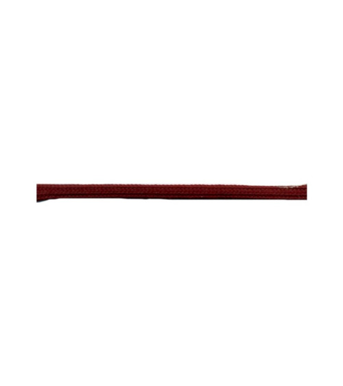 Bobine 50m queue de rat tubulaire polyester 5mm Bordeaux