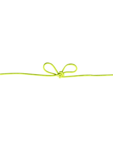 Bobine 50m cordon fluo 1mm Jaune fluo