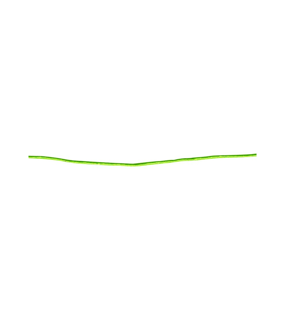 Bobine 50m cordon fluo 1mm Vert  fluo