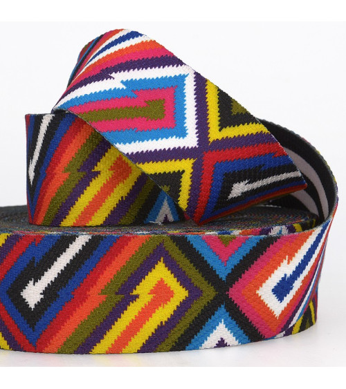 Film 15m double-sided strap 50mm multi-colored