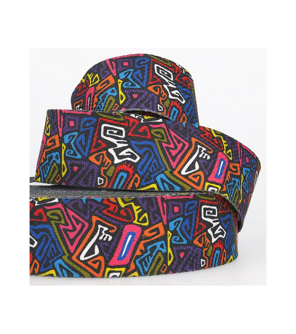 Film 15m double-sided strap 50mm multi-colored