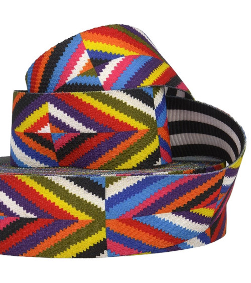 Film 15m double-sided strap 50mm multi-colored