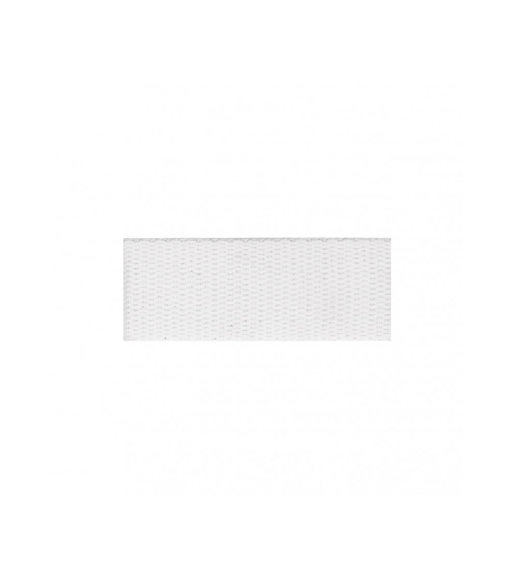 Pellicola 20m reggetta metallica 30mm Bianco/Argento