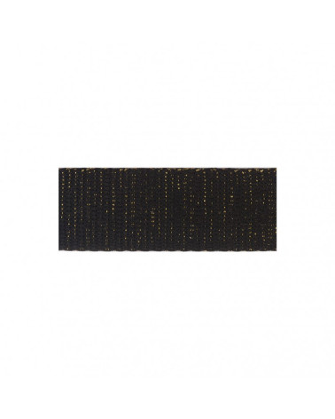 Pellicola 20m, cinturino in metallo 30mm Oro/Nero