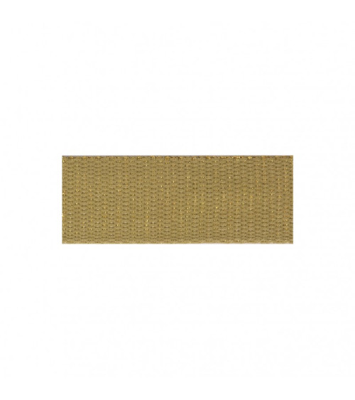 Pellicola 20 m, cinturino in metallo 30 mm Lino/Oro