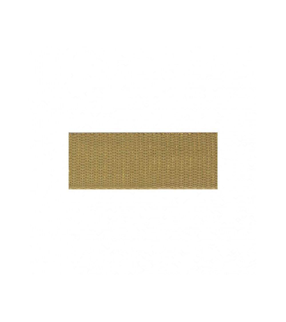 Pellicola 20 m, cinturino in metallo 30 mm Lino/Oro