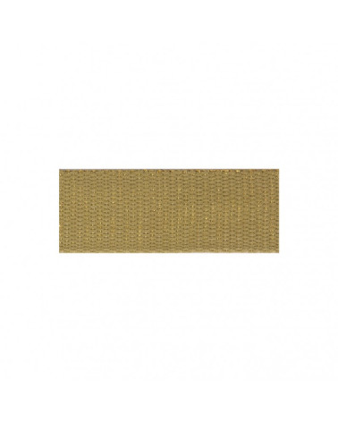 Pellicola 20 m, cinturino in metallo 30 mm Lino/Oro