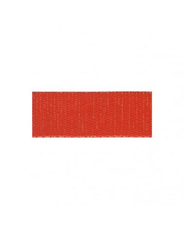 Folie 20m Metallband 30mm Rot/Gold