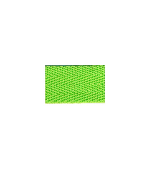 Film 20m polypropylene strap 25mm Lime green