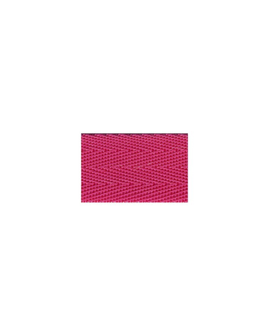 Film 20m polypropylene webbing 25mm Fuschia