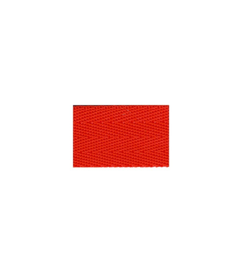 Pellicola 20 m fettuccia in polipropilene 25 mm Rosso