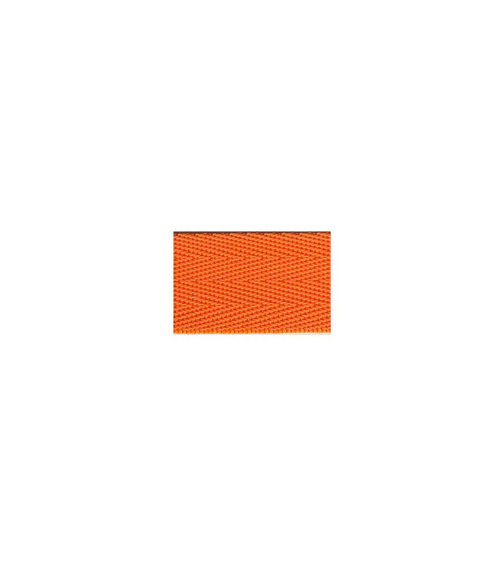 Film 20m polypropylene webbing 25mm Orange