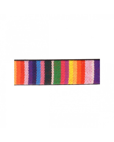15-m-Rolle, gefüttertes Kunstlederband, 15 mm, mehrfarbig