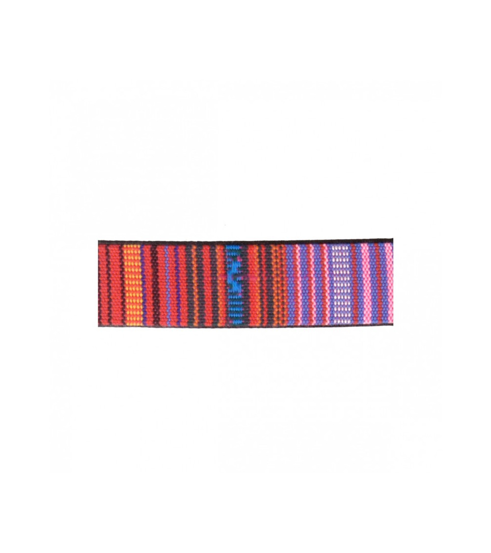 15 m langes, gefüttertes Kunstlederband, 15 mm, mehrfarbig