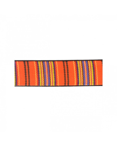 15m reel lined faux leather strap 15mm multicolored