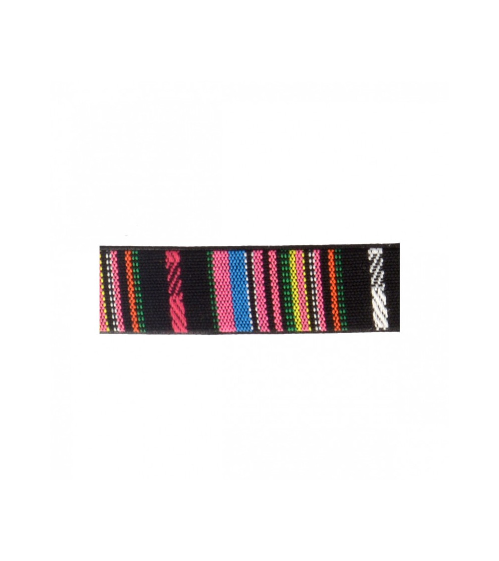 15m reel lined faux leather strap 15mm multicolored