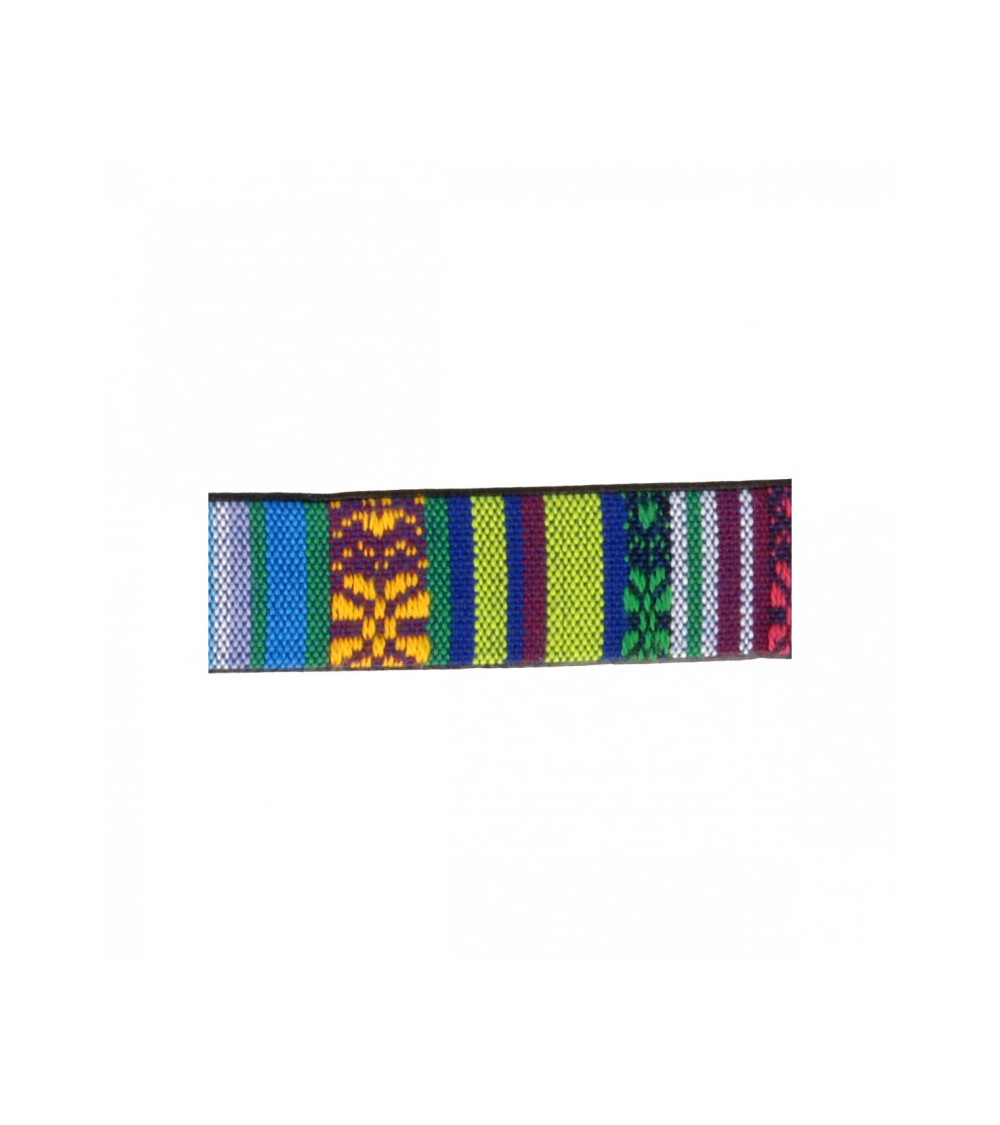 15-m-Rolle, gefüttertes Kunstlederband, 15 mm, mehrfarbig