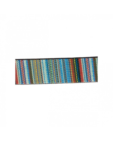 Bobine 15m sangle doublée simili cuir 15mm multicolore