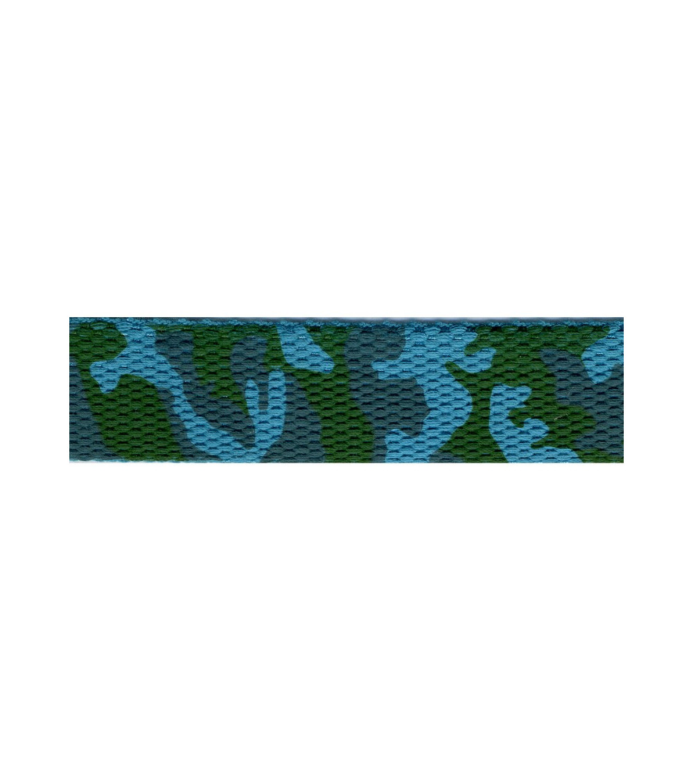 Film 20m military strap fantasy 25mm turquoise