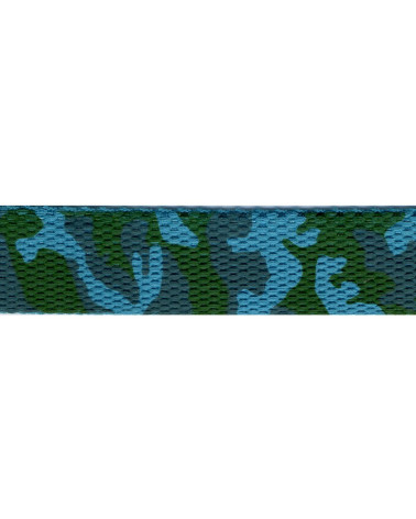 Film 20m fantasy military strap 25mm turquoise