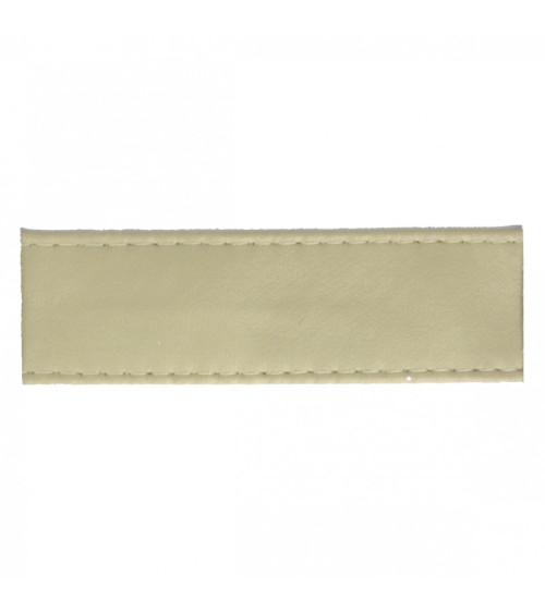 Diskette 15m faux leather strap 10mm Light Gray