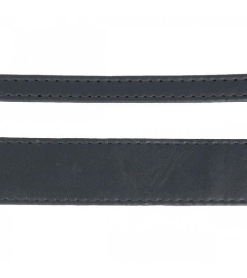 Diskette 15m faux leather strap 10mm Dark Gray