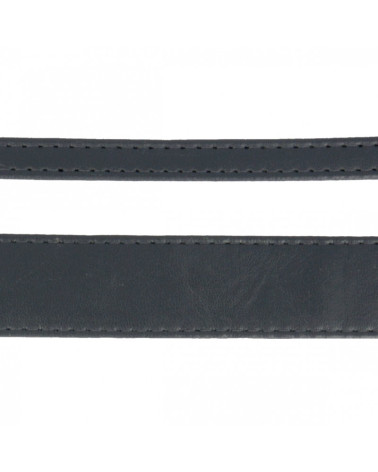 Diskette 15m faux leather strap 10mm Dark Gray