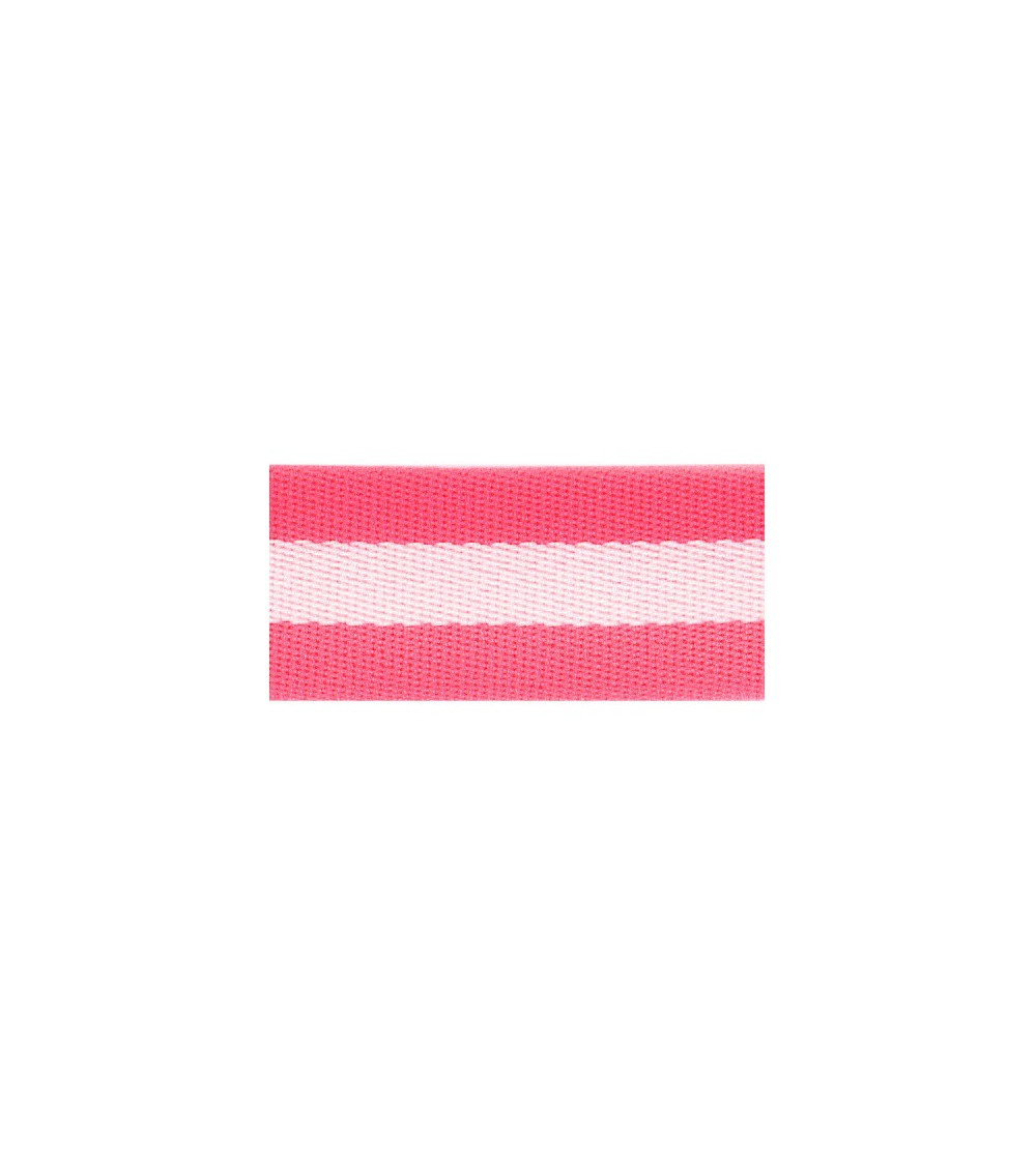 Film 10m two-tone strap 30mm Fuschia