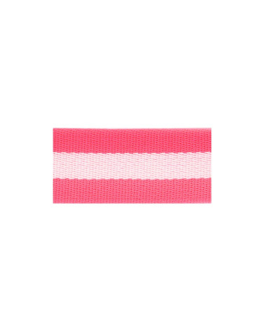 Film 10m two-tone strap 30mm Fuschia