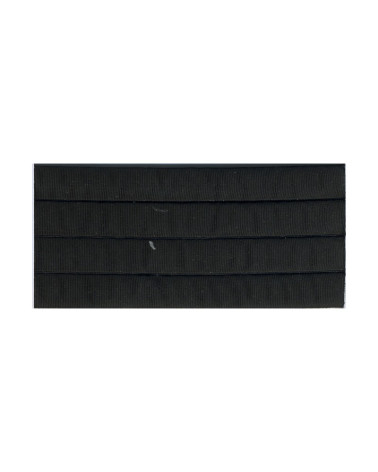 10m reel of 35mm black padded strap