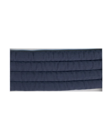 Bobina da 10 m tracolla imbottita 35 mm blu navy