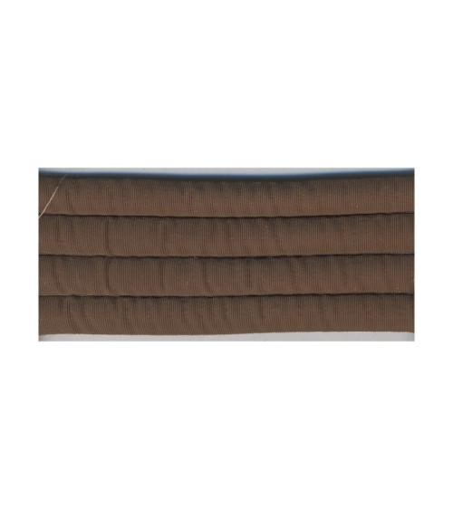 10m reel padded strap 35mm Chocolate Brown