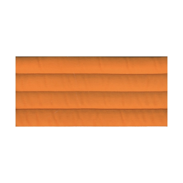 Bobine 10m sangle matelassée 35mm Orange