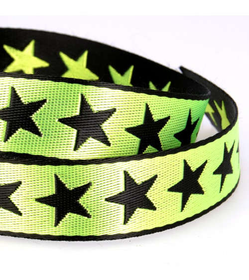 25m reel with 25mm star braid Anise green